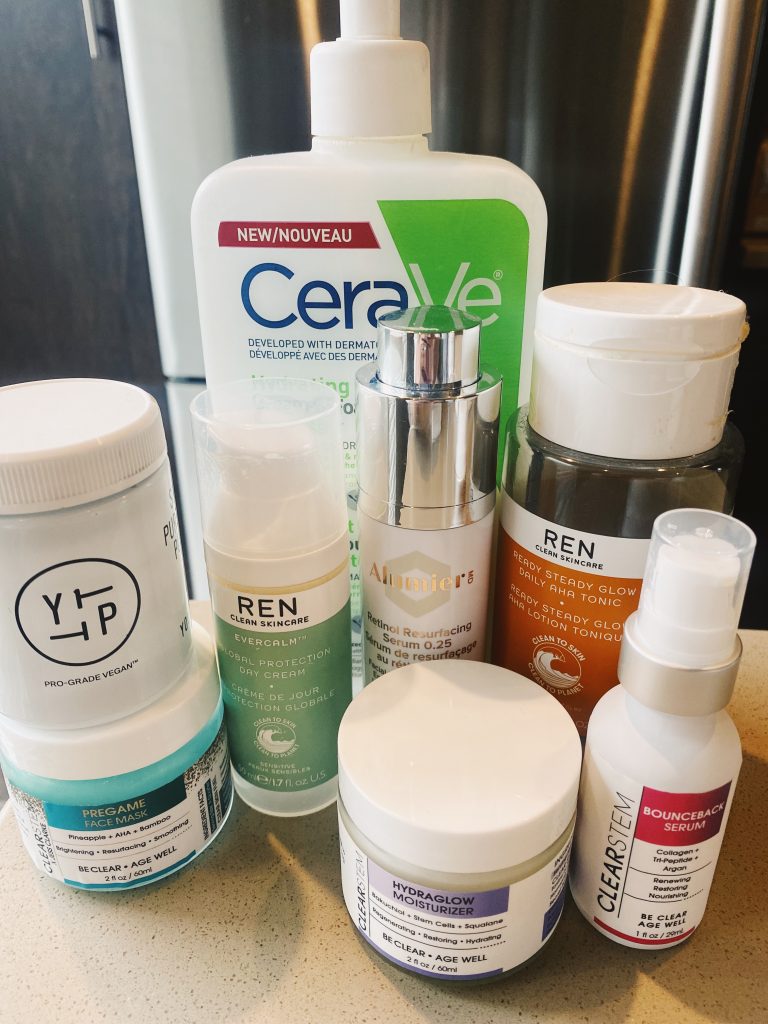 Summer skincare routine